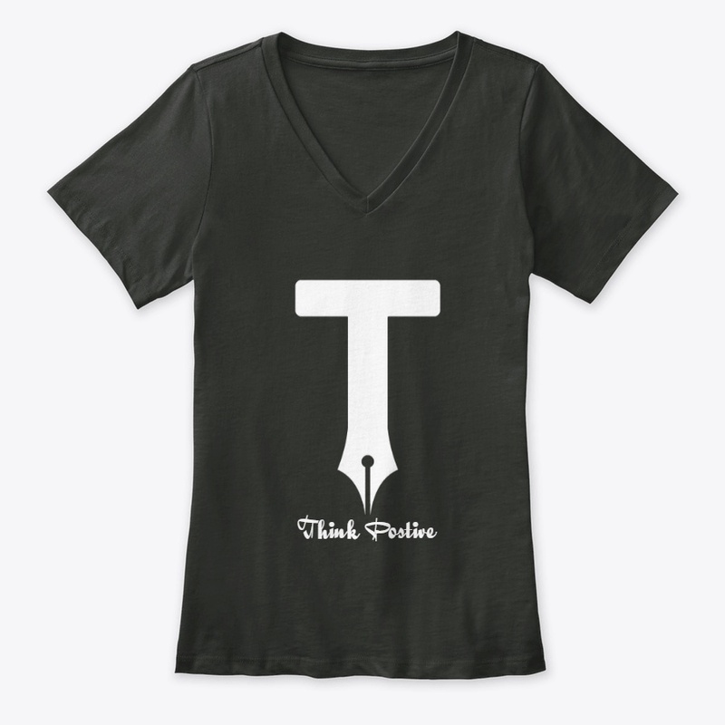 New Design Think postive T-shirts  