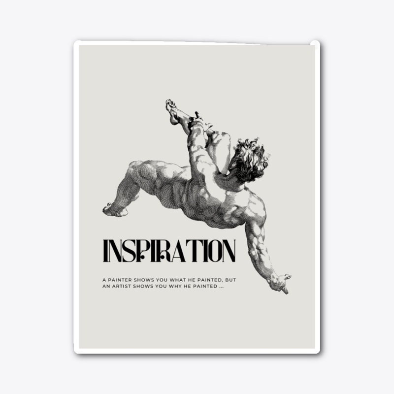 Falling Man Pencil Drawing Tee