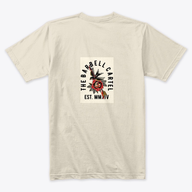 Baggy with backprint t-shirt 