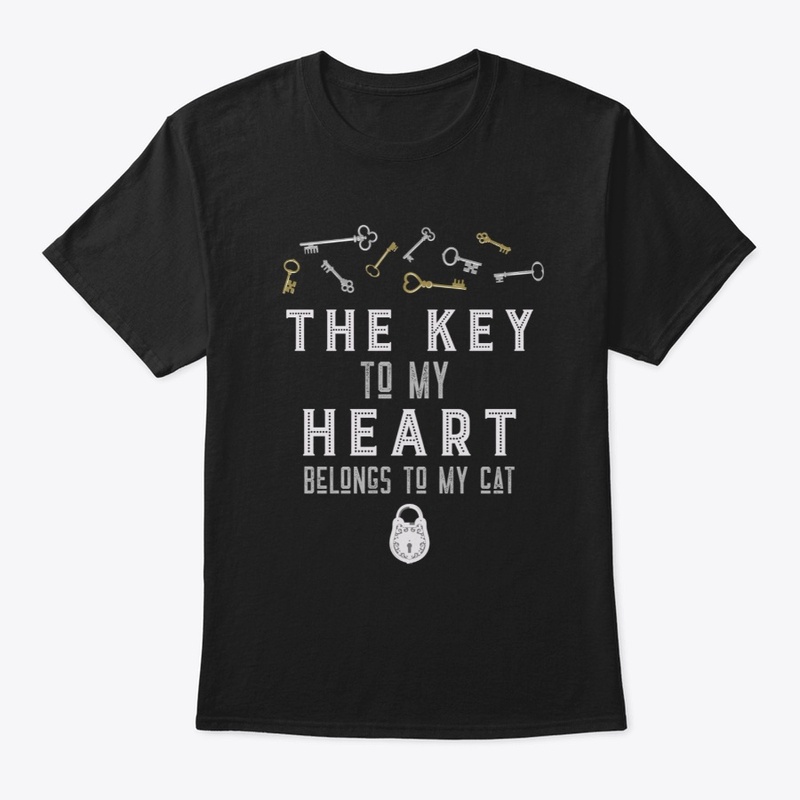 Key to My Heart Belongs to My Cat Design