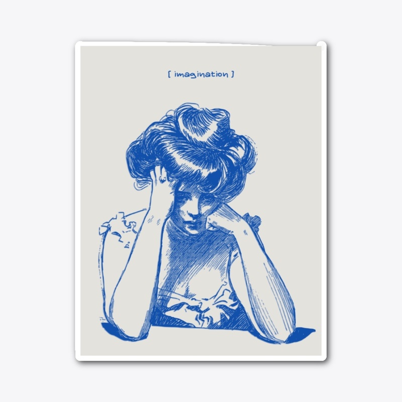 Vintage Imagination Tee – Minimal Art