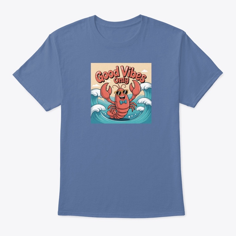 Happy Lobster TShirt Design
