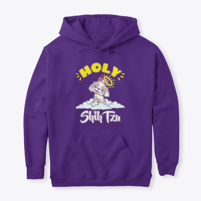 Holy Shih Tzu Funny Angel