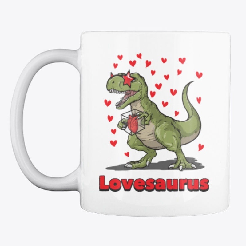 Lovesaurus Dinosaur Valentines Day Gift