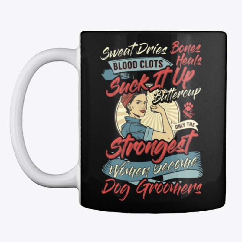 Strong Dog Groomer Hoodie