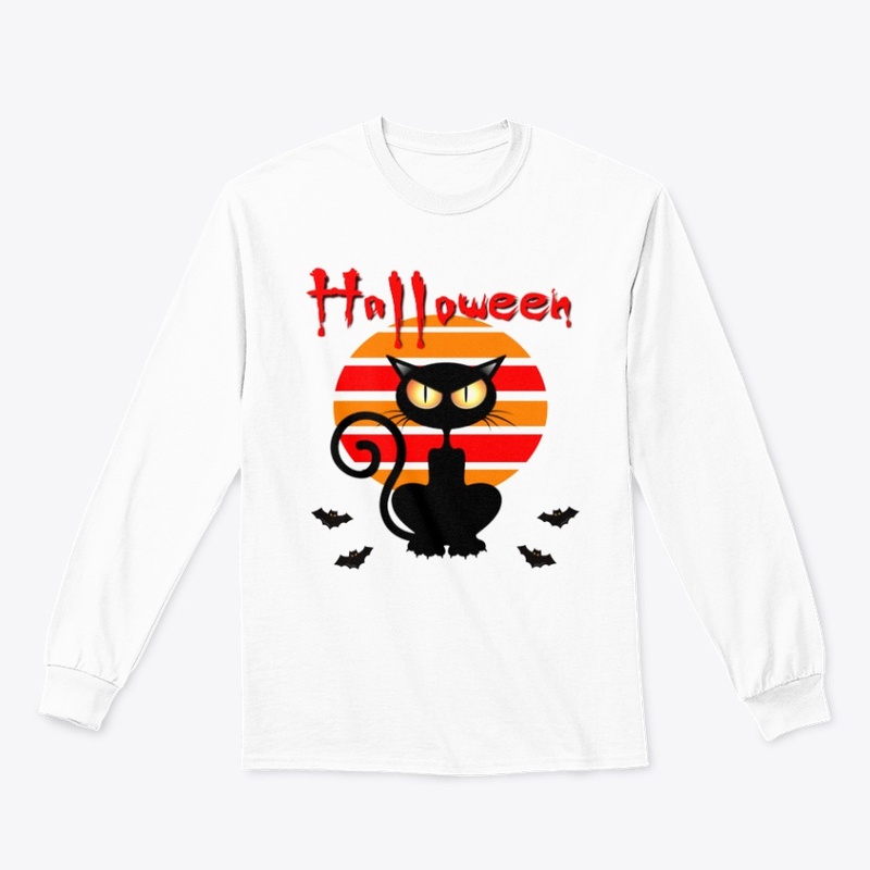 Happy Halloween - Black cat