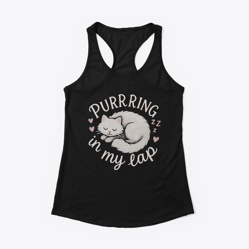 Purring in My Lap Cozy Cat Gift