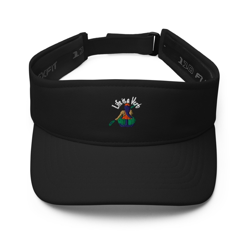 Life is a Verb Visor Hat