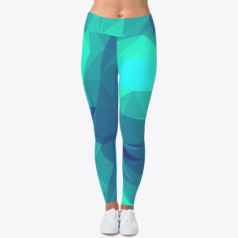 Aqua Green Leggings