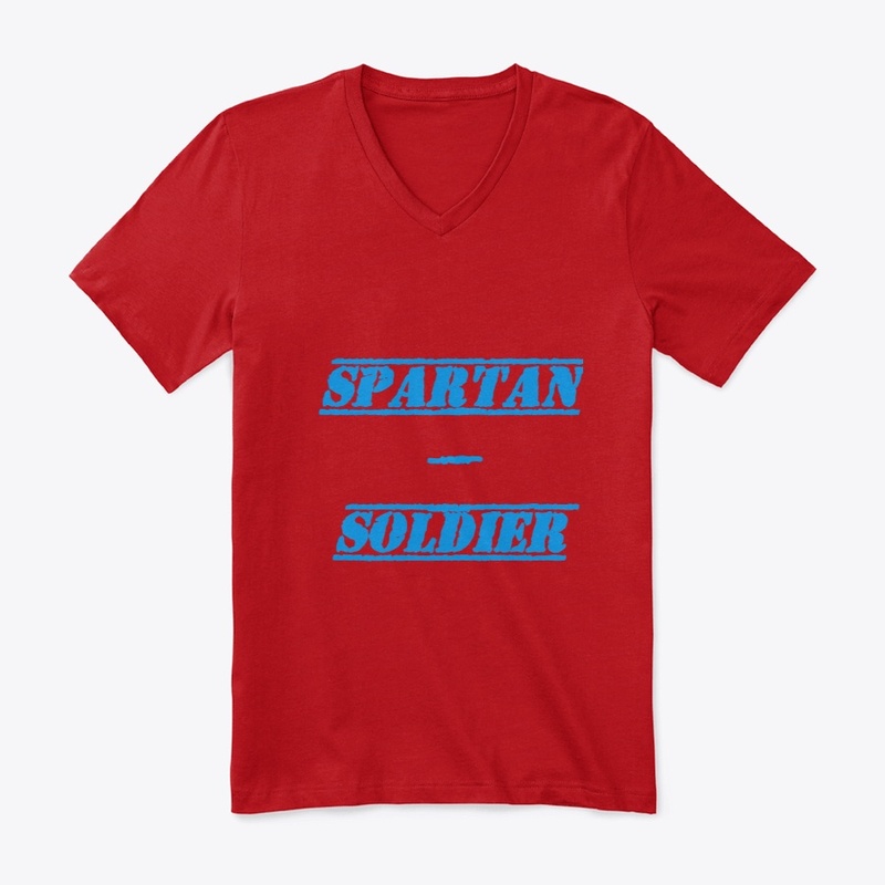 spartan v neck 