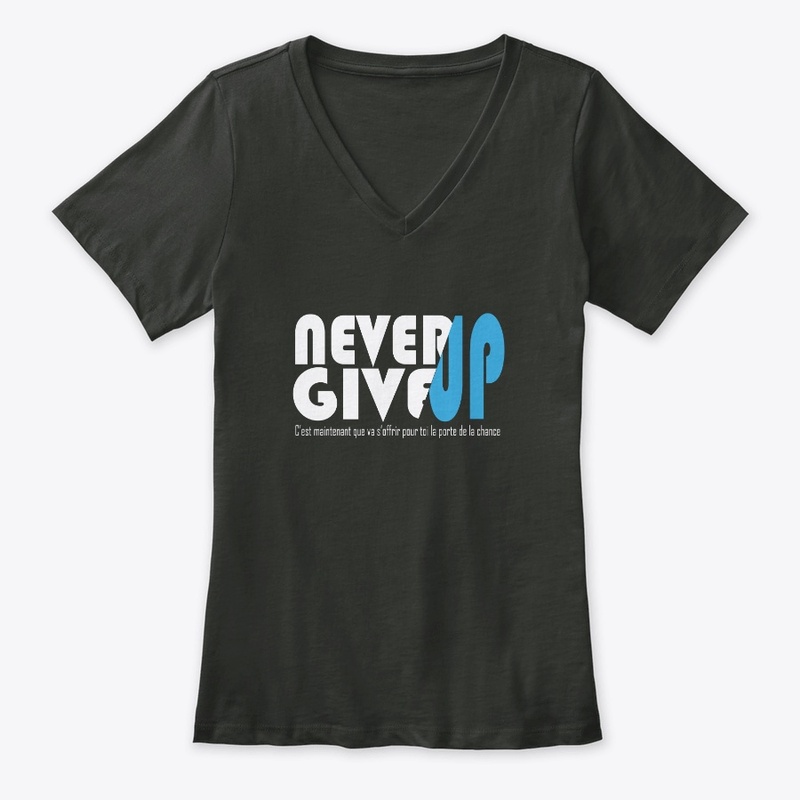 T-SHIRT NEVER GIVE UP