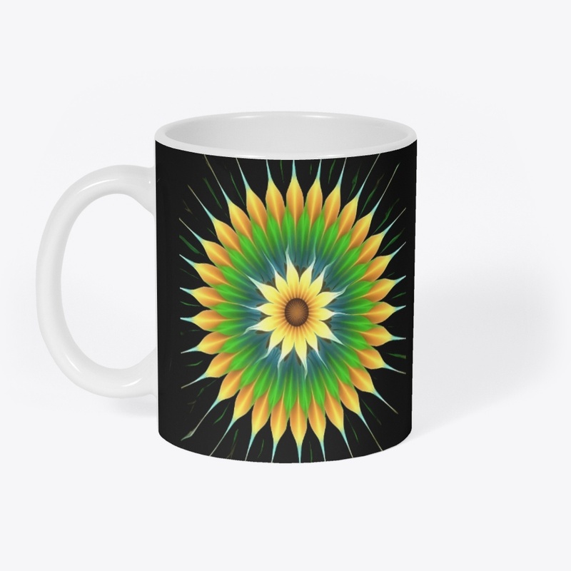 Radiant Sunburst Mandala