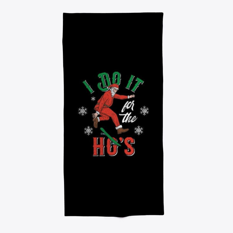 Santa Claus on a Skateboard