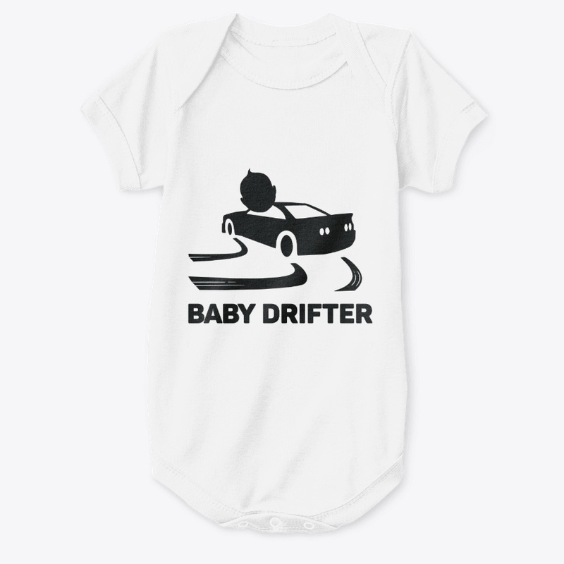 Short Sleeve Baby Bodysuit - Drifter