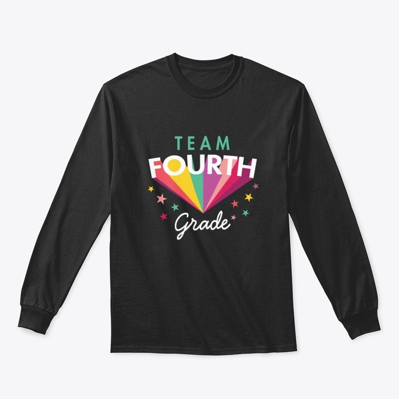 Team 4th Fourth Grade Teacher Shirt