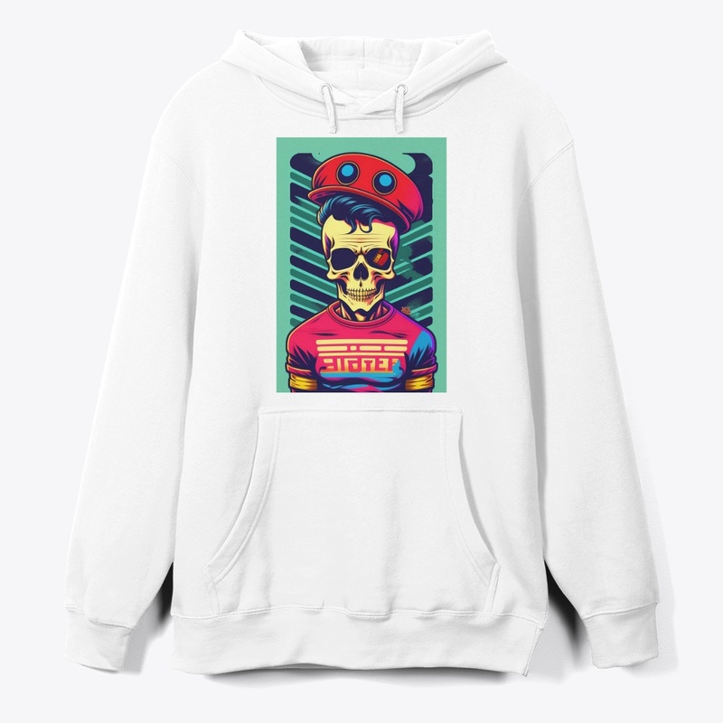 SKULL MAN WITH CAP