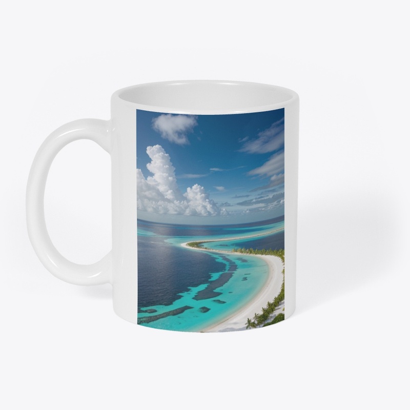 Mug, W/ Maldives Islands image