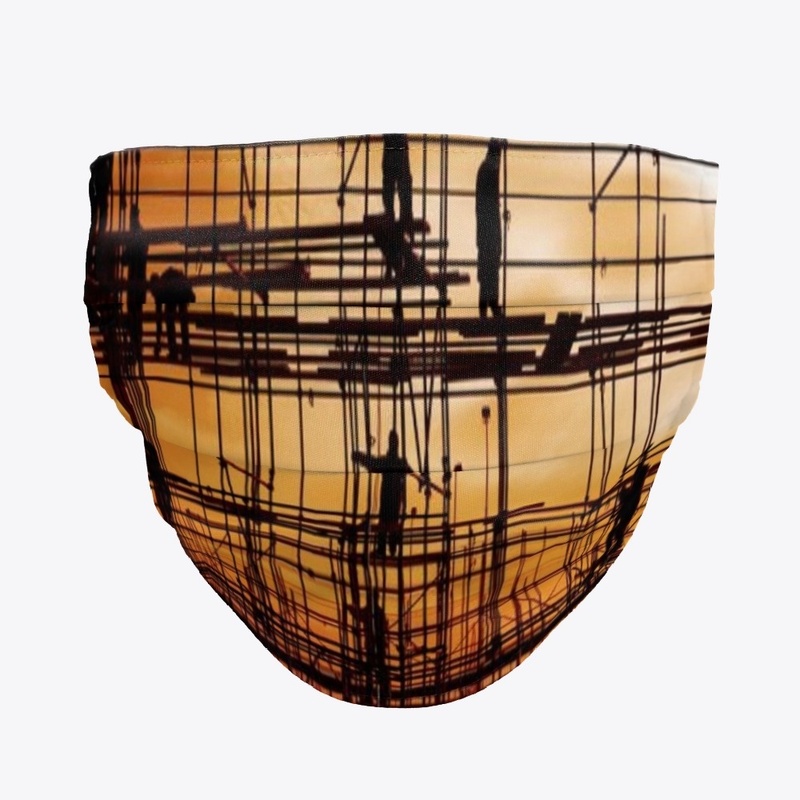 Under Construction Face Covering