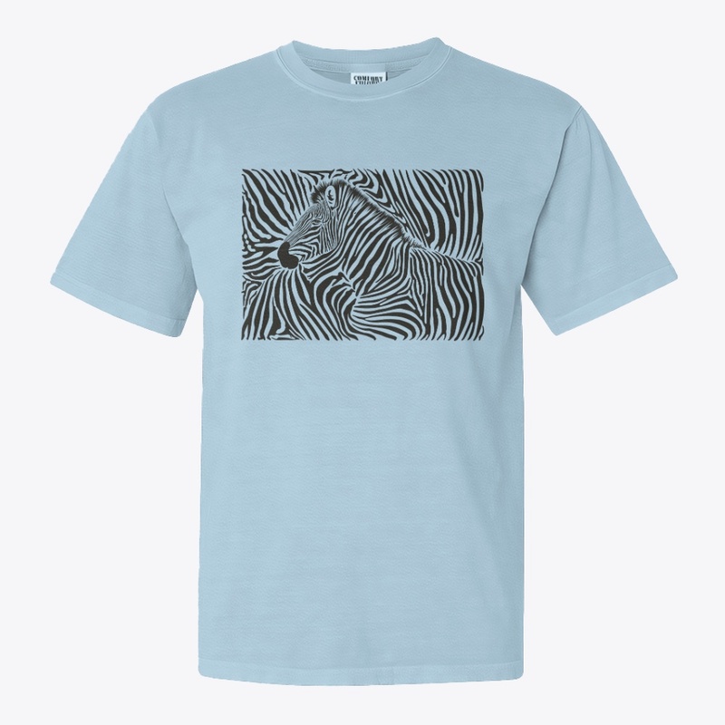 Background with a zebra motif