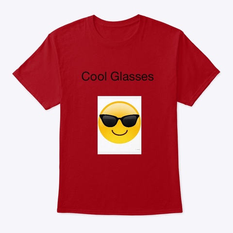 Cool Guy Merchandise  Deep Red T-Shirt Front