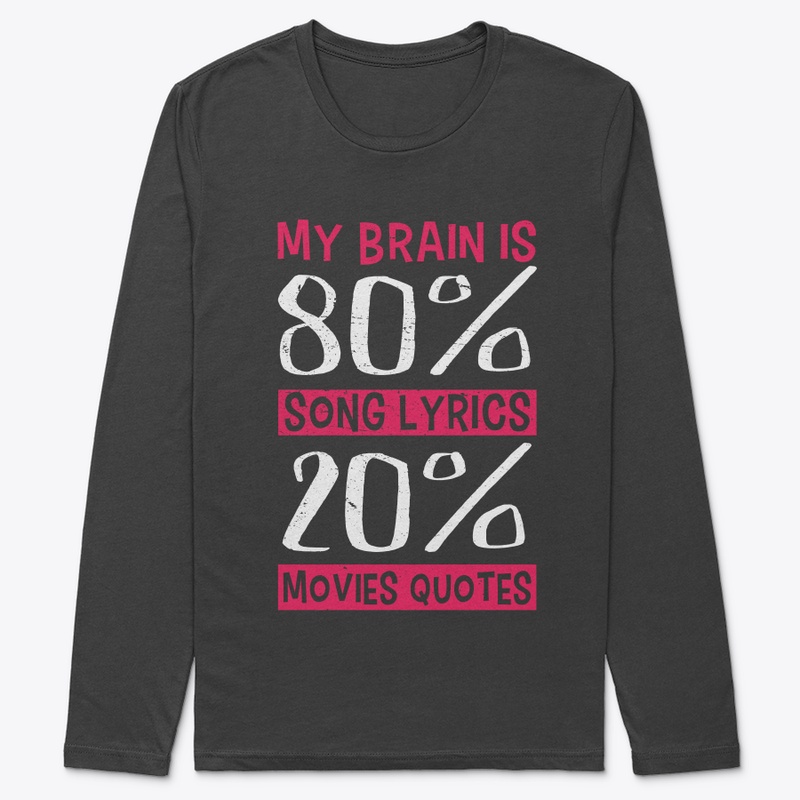 My Brain Is 80 Song Lyrics 20 Movies