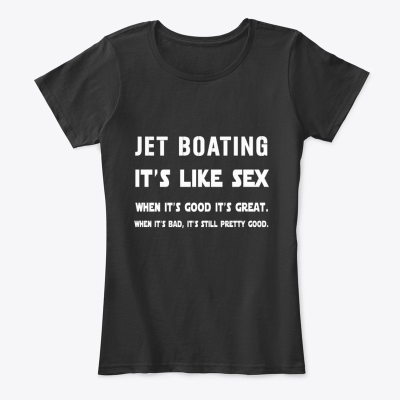 Jet boating it's like sex