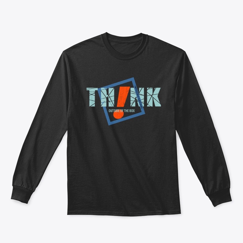 Think Outside The Box Typography Apparel