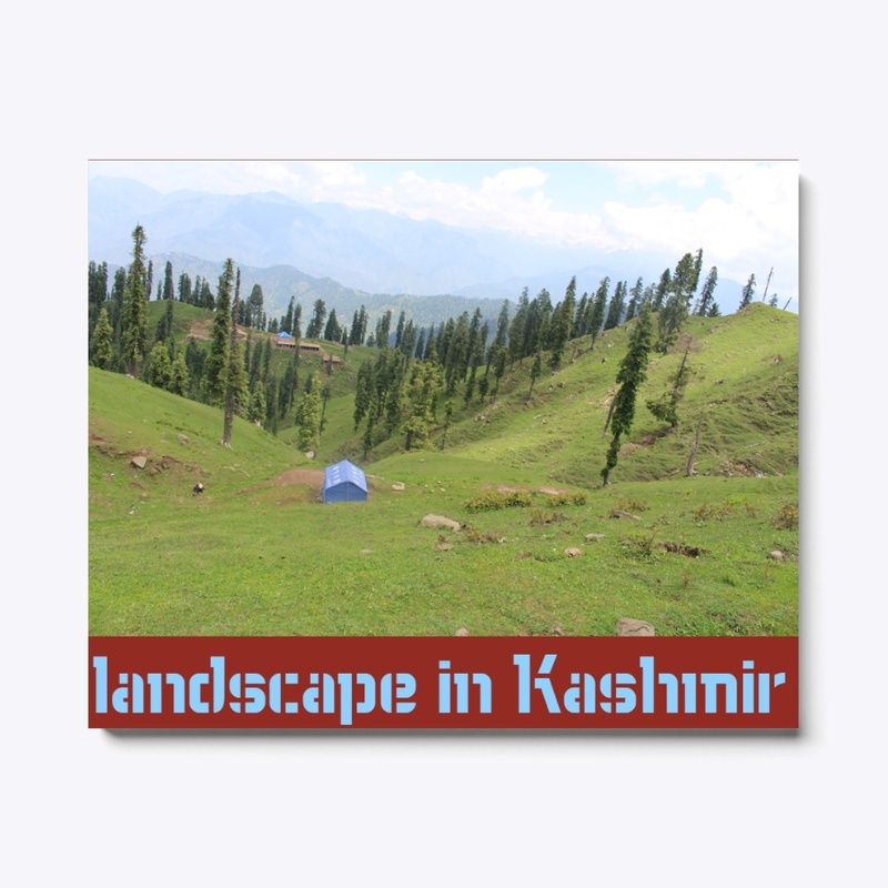 Landscape on Unisex Tee & Canvas Print