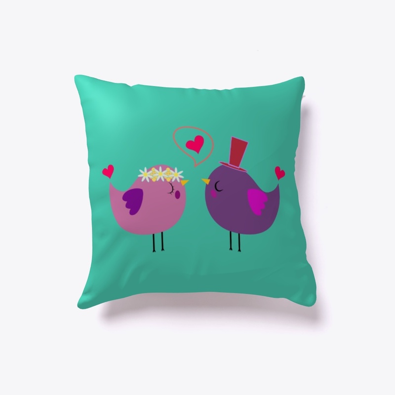 Love Birds Pillow