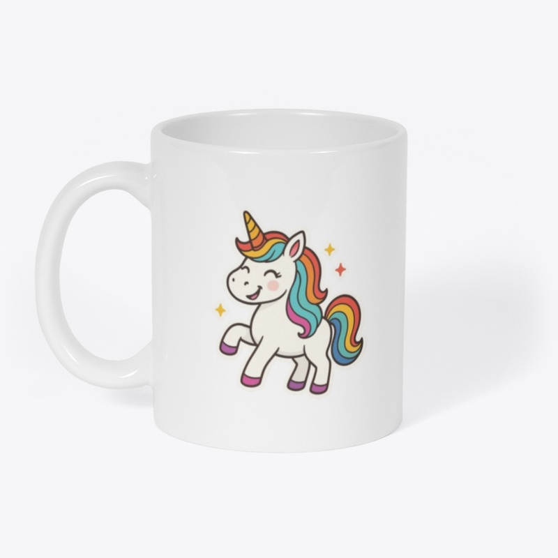 Cheerful Rainbow Unicorn