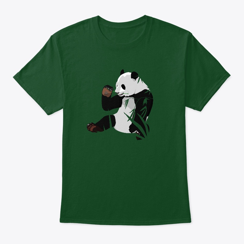 Bamboo Chewing Panda