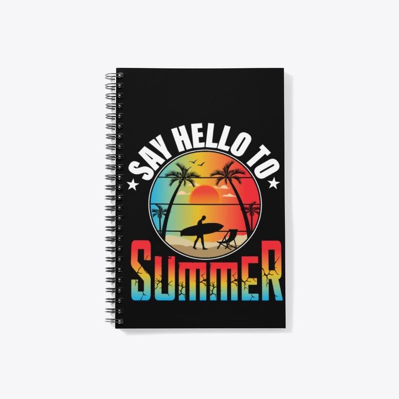 Hello Summer T-shirt design