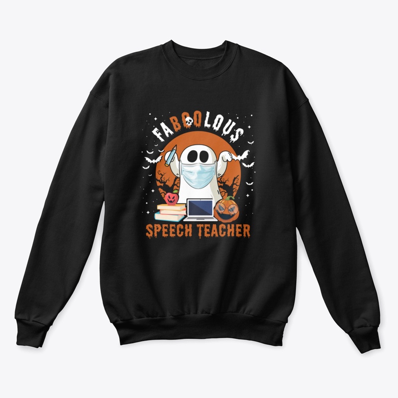 Faboolous Speech Teacher Ghost Boo Funny