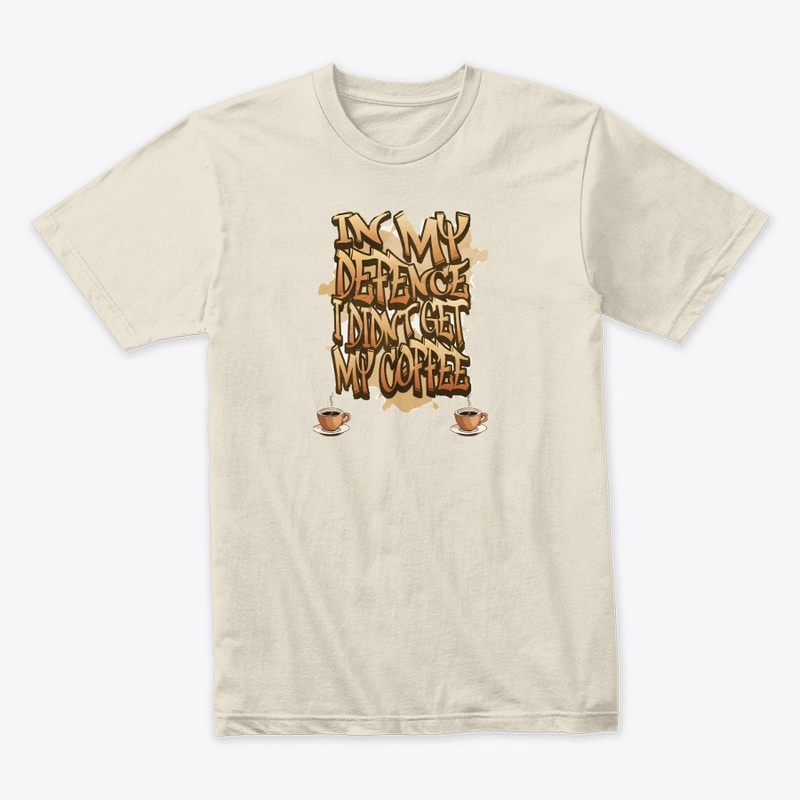 Coffee t shirt