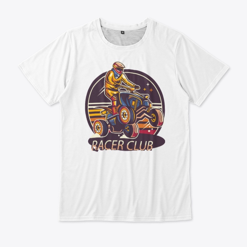 Racer Club T-shirt Design