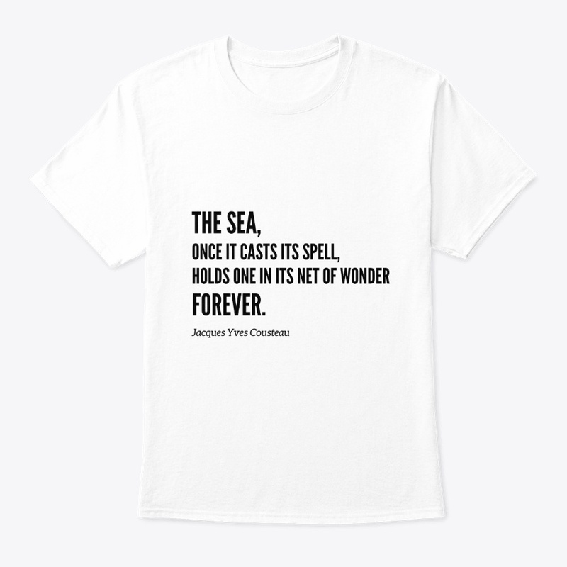 The sea forever white