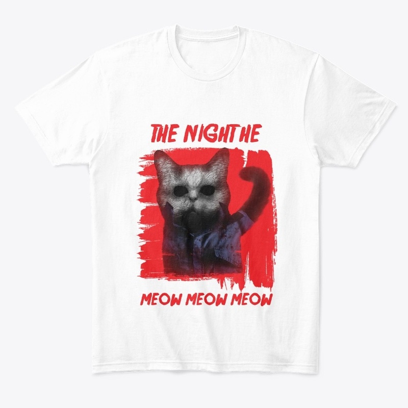 Michael Myers Halloween Cat version 