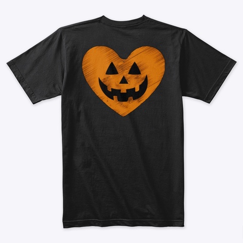Pga Halloween  Black Camiseta Back