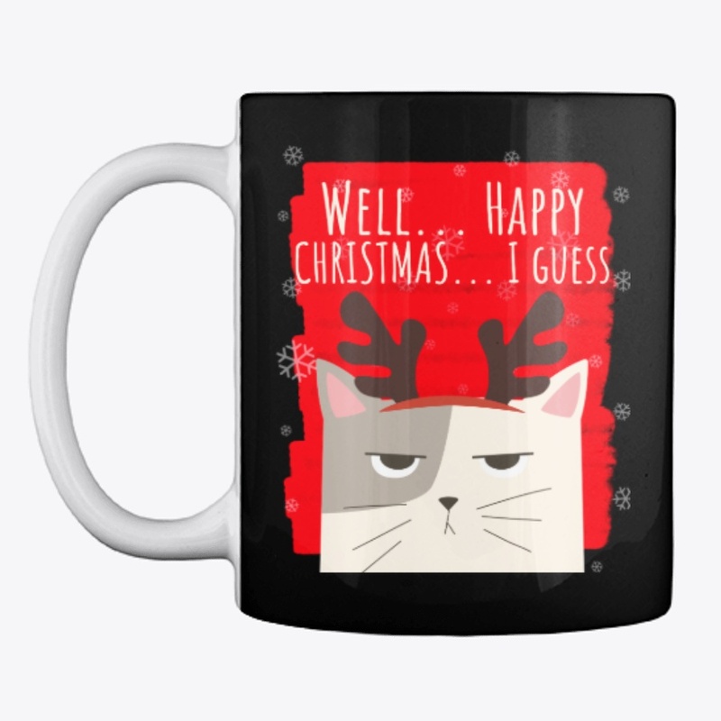 Happy Christmas, I guess... grumpy cat