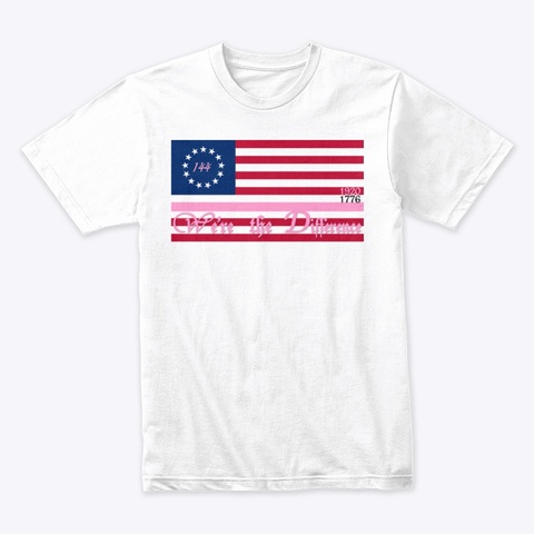 Emancipation Series Women Voting Rights White Camiseta Front