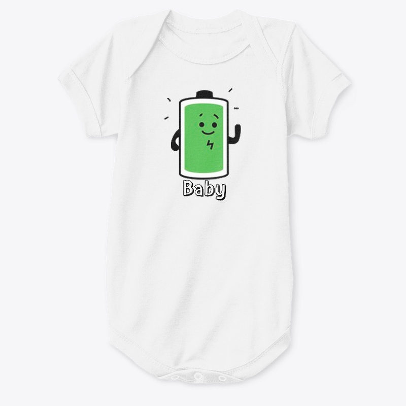 Baby Bodysuit  Full Battery 