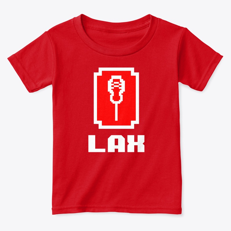 Pixel Lacrosse Red