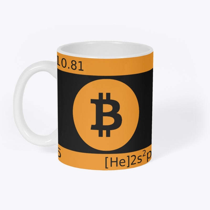 Bitcoin Btc periodic table of Elements