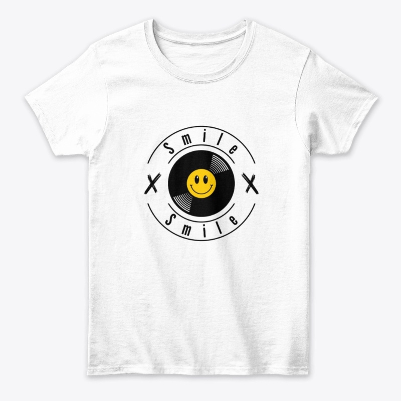 Smile Bright: Colorful Graphic Tee"