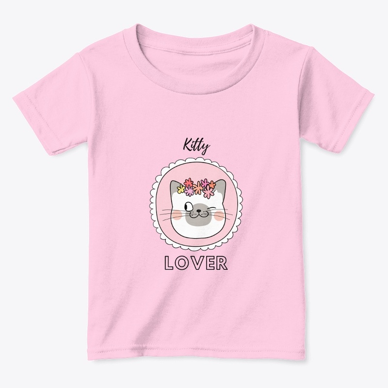 Cute T shirts for girls kitty lover