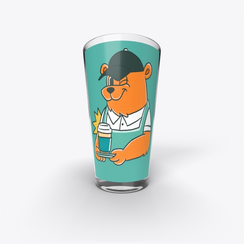 FUNNY CARTOON BEAR T-SHIRT