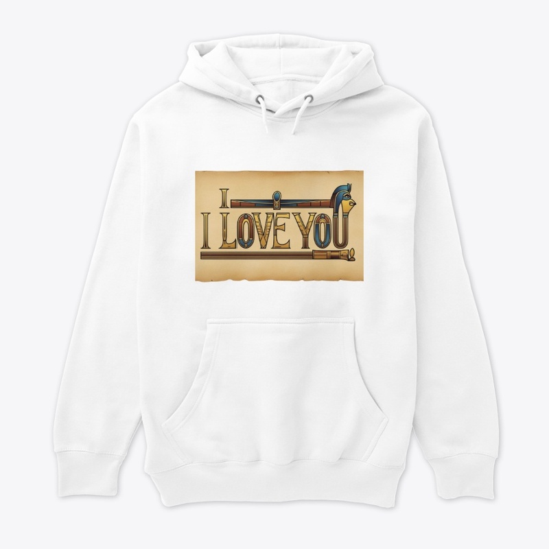  t shirt i love you