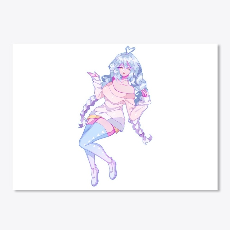 Ginny Pastel Pin Up