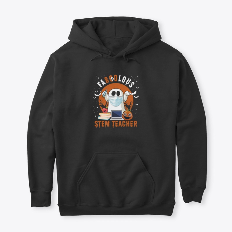 Faboolous Stem Teacher Ghost Boo Funny P
