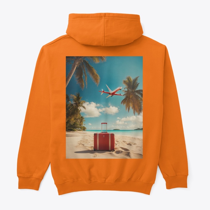 Vacation time t shirt hoodies women 